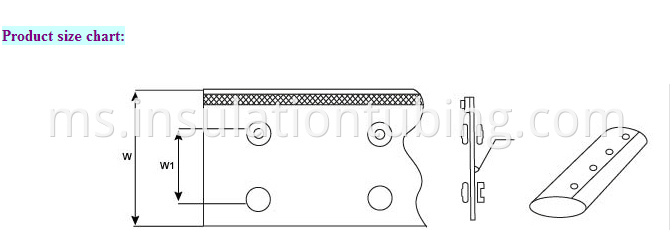 Button Design Aluminum Foil Shielding Wrapping Bands For Cable